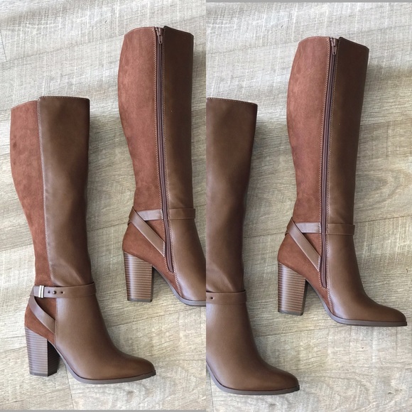 New Color! Delicious Earth Dressy Heeled Tan BOOT - Picture 3 of 8